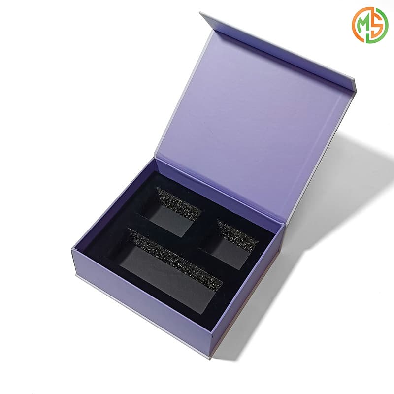 OEM Custom logo Kraft Paper Magnet Box