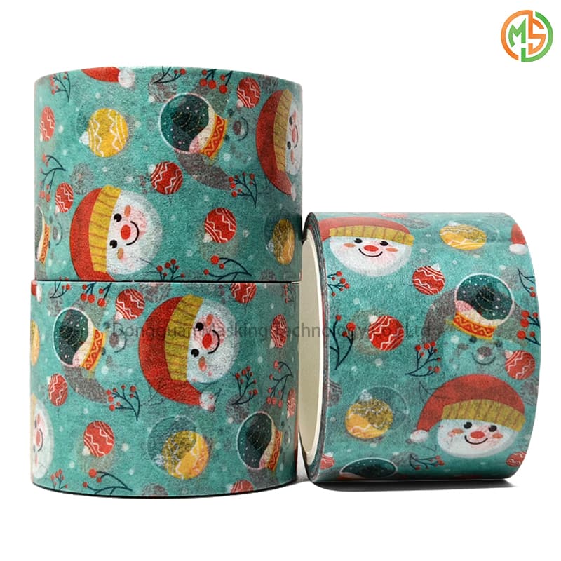 Custom Print Full Color Adhesive Paper Masking Washi Tapes