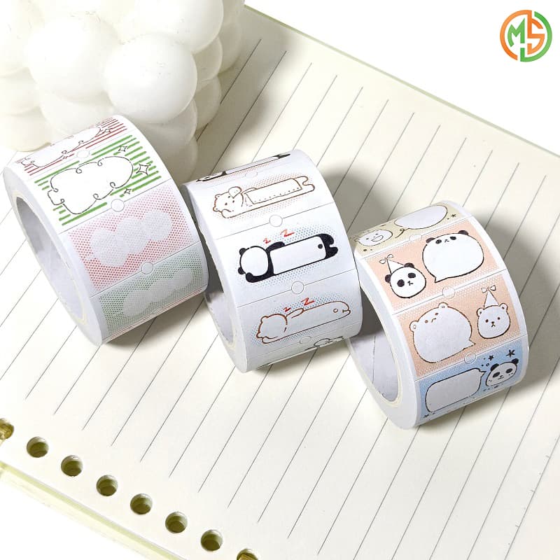 Die Cut DIY Washi Tape Stickers Handbook Stickers Pack 