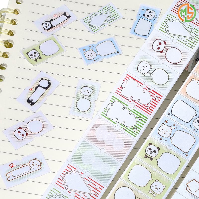 Die Cut Colorful Decoration Masking Tape for DIY