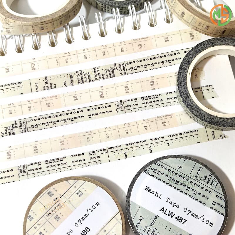 Custom Shape Decorative Crafts Diy Scrapbooking Arts Washi Tape