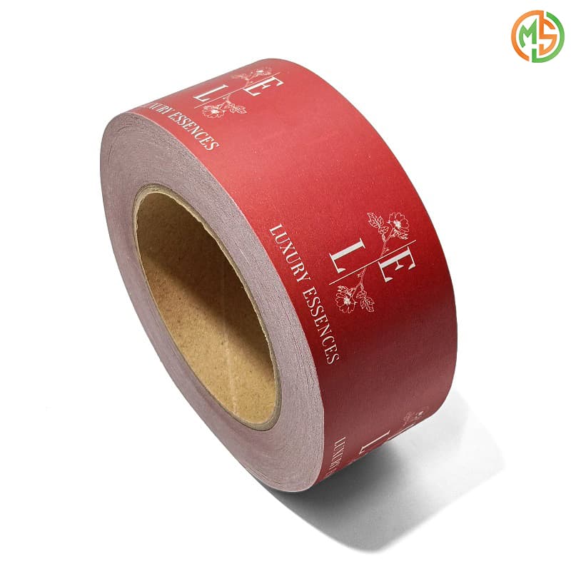 Custom Waterproof Color Self Adhesive Kraft Paper Tape
