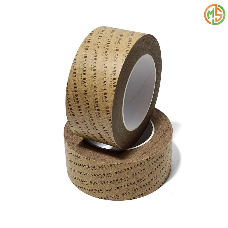 Biodegradable Self Adhesive Kraft Paper Packaging Tape 