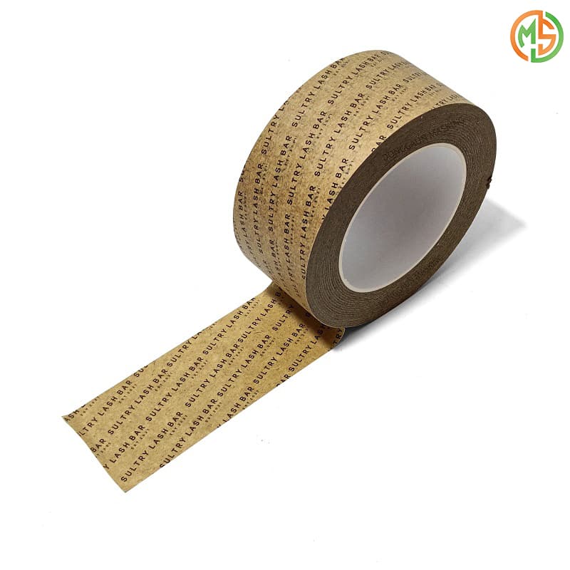 Custom Brown Designed Kraft Tape for Express Box