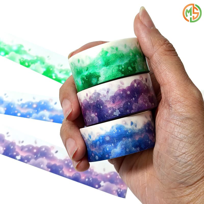 Custom Printed Multi-color Washi Tape