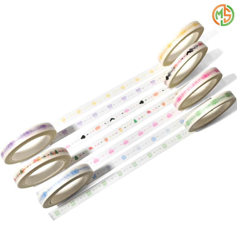 Eco-Friendly Durable Paper Box-Packaged Washi Tape Eco-Friendly Durable Paper Box-Packaged Washi Tape