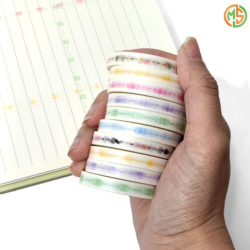 Custom Printed Notebook Ultra-fine for Washi Tape Set Custom Printed Notebook Ultra-fine for Washi Tape Set