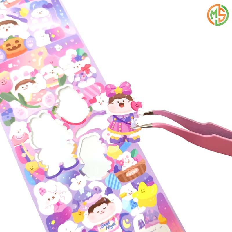 Eco Print Pet Tapes Decorative Rolls Transparent Pet Washi Tape Sticker Roll For Journal Planner